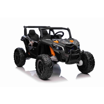 Duży Buggy dla dzieci UTV X3 Off-Road 2-osobowy 4 x 200W Czarny BBH-028.CZ